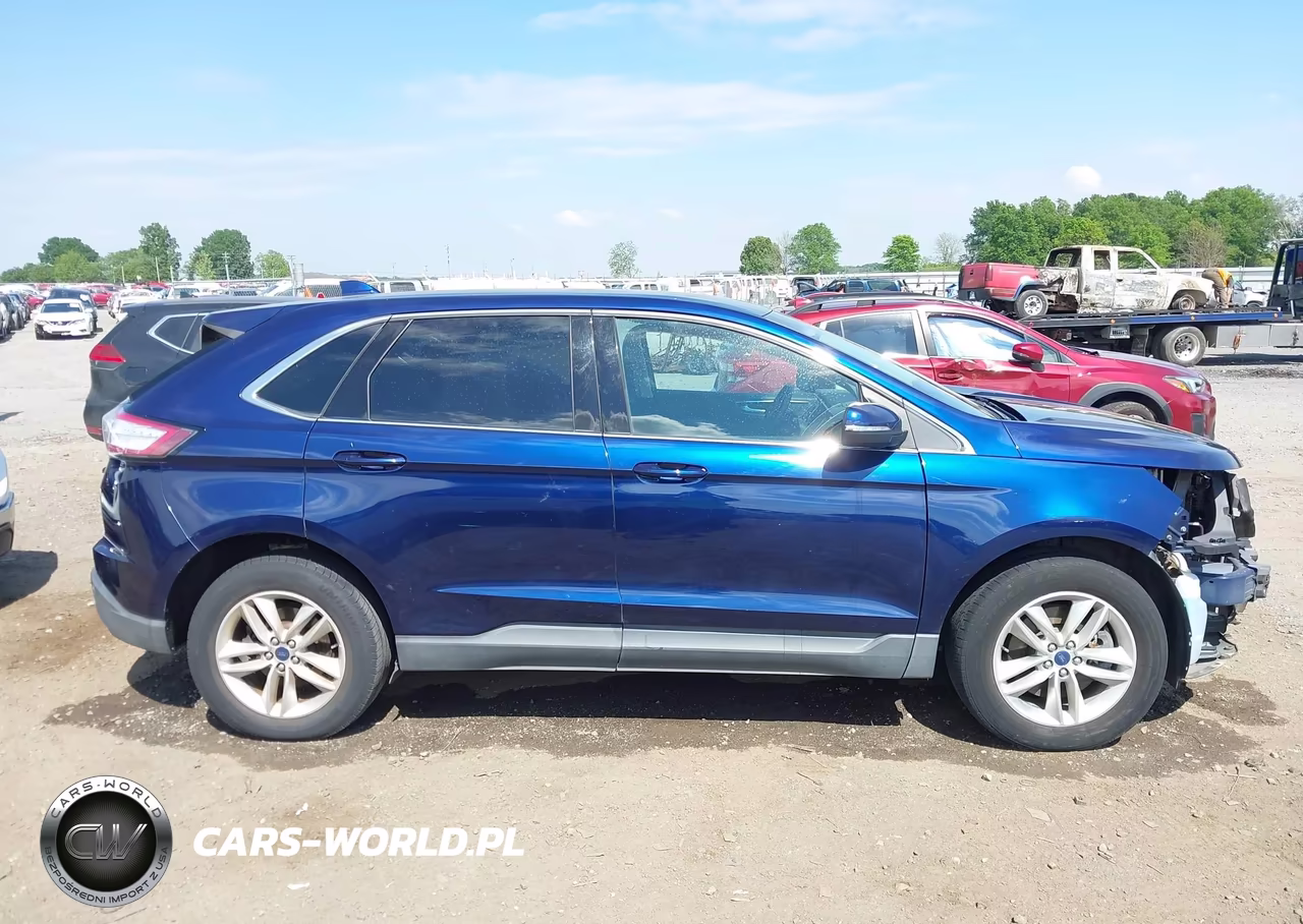 2016 Ford Edge Sel VIN:2FMPK4J87GBB84801 - 14