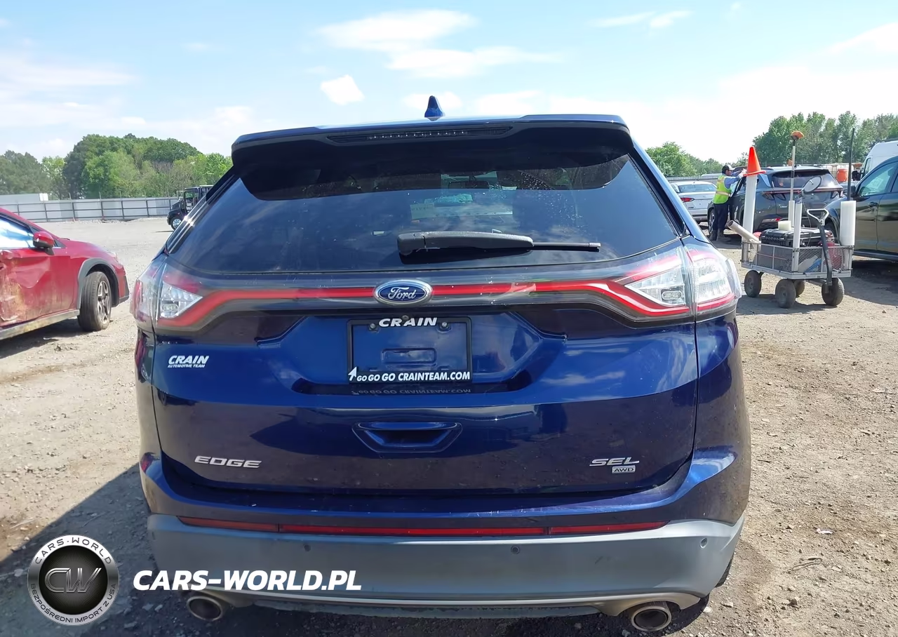 2016 Ford Edge Sel VIN:2FMPK4J87GBB84801 - 17
