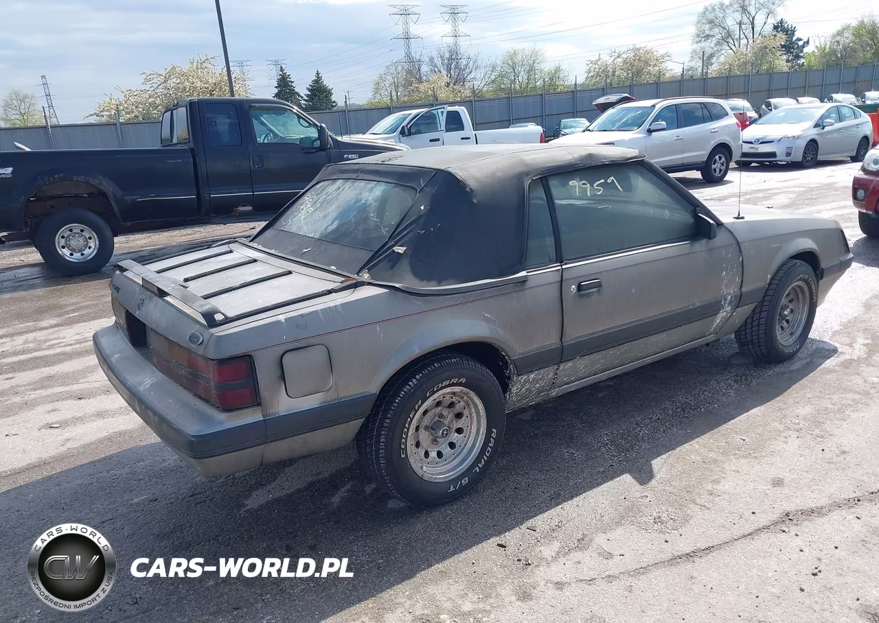 1986 Ford Mustang Lx-Gt VIN:1FABP2736GF301871 - 4