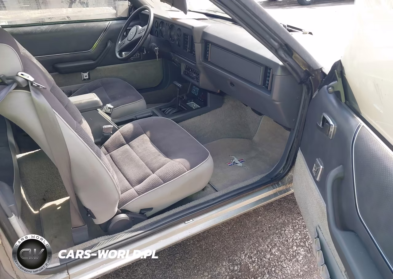 1986 Ford Mustang Lx-Gt VIN:1FABP2736GF301871 - 5