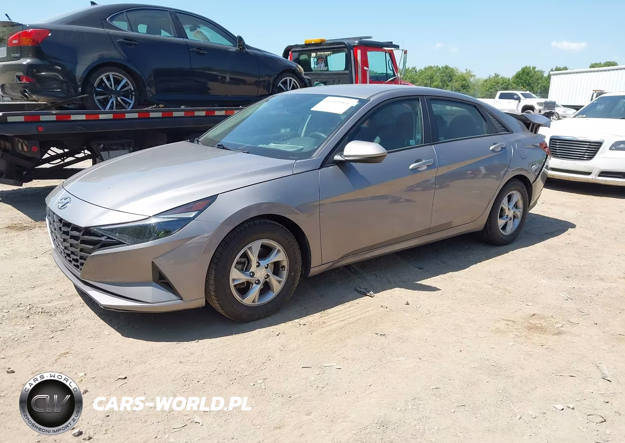 2021 Hyundai Elantra Se VIN:KMHLL4AG1MU147137 - 2