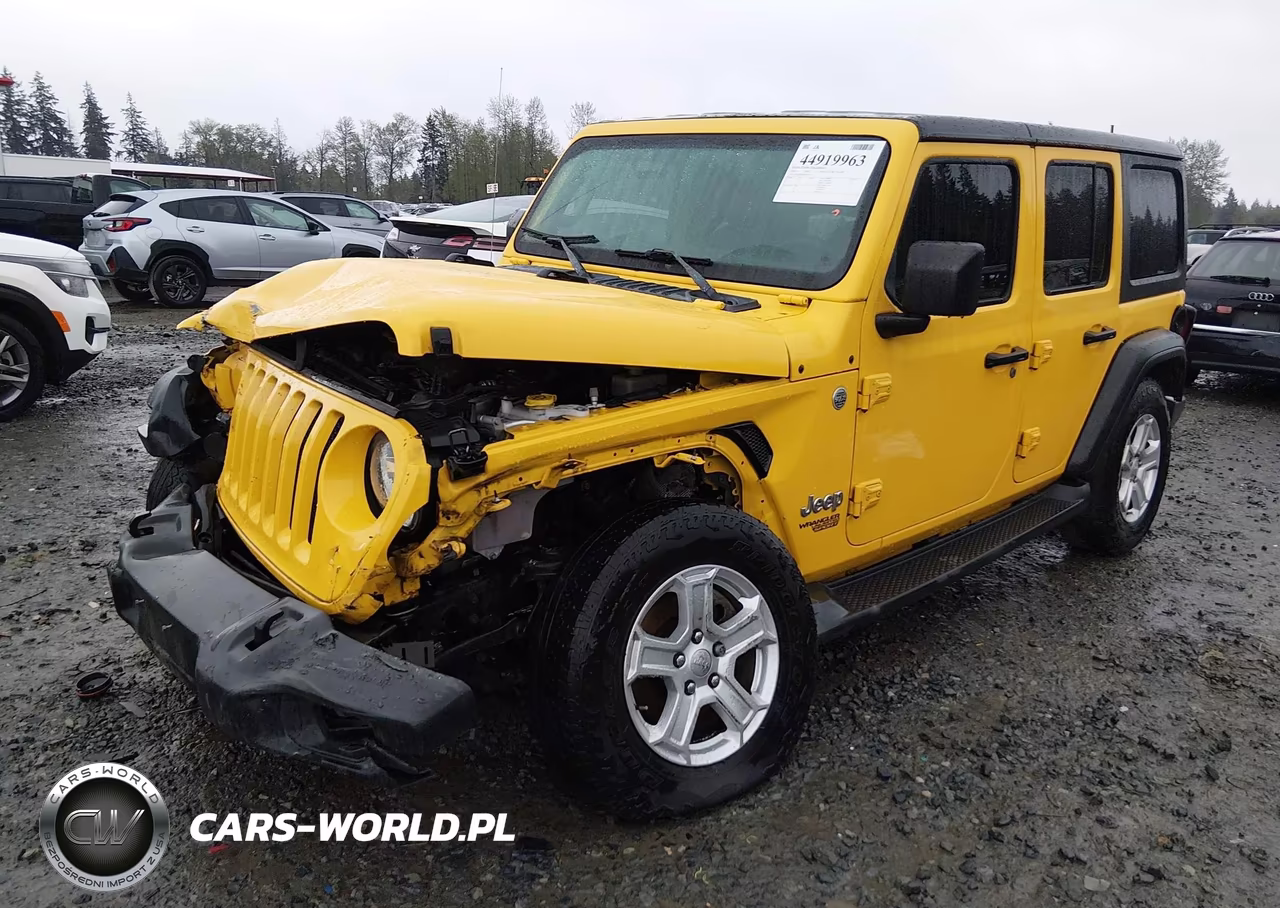2018 Jeep Wrangler Unlimited Sport S 4X4 VIN:1C4HJXDG3JW304549 - 2