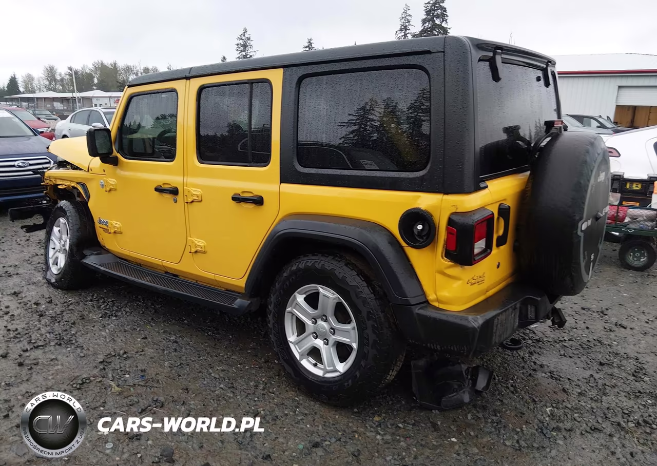 2018 Jeep Wrangler Unlimited Sport S 4X4 VIN:1C4HJXDG3JW304549 - 3