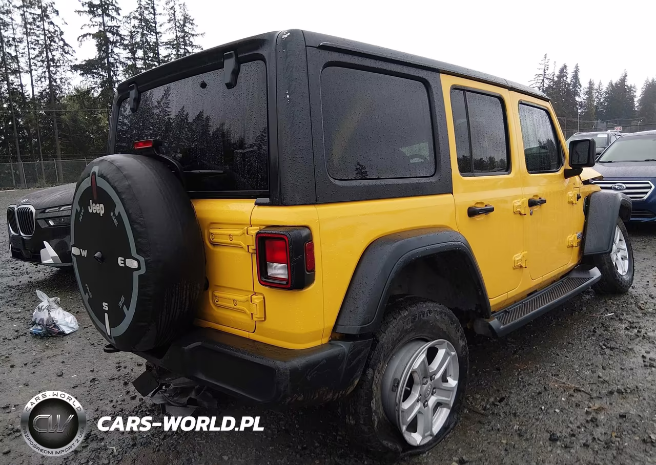 2018 Jeep Wrangler Unlimited Sport S 4X4 VIN:1C4HJXDG3JW304549 - 4