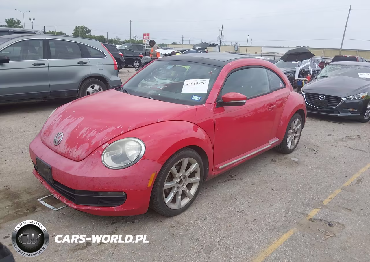 2012 Volkswagen Beetle 2.5L VIN:3VWJX7ATXCM646940 - 2