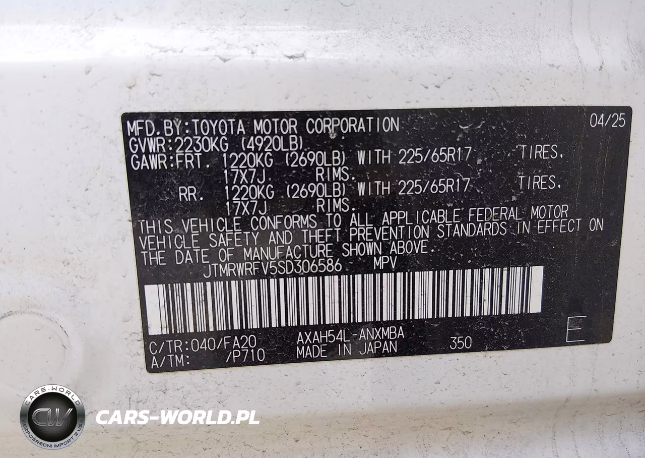2025 Toyota Rav4 Hybrid Xle VIN:JTMRWRFV5SD306586 - 9