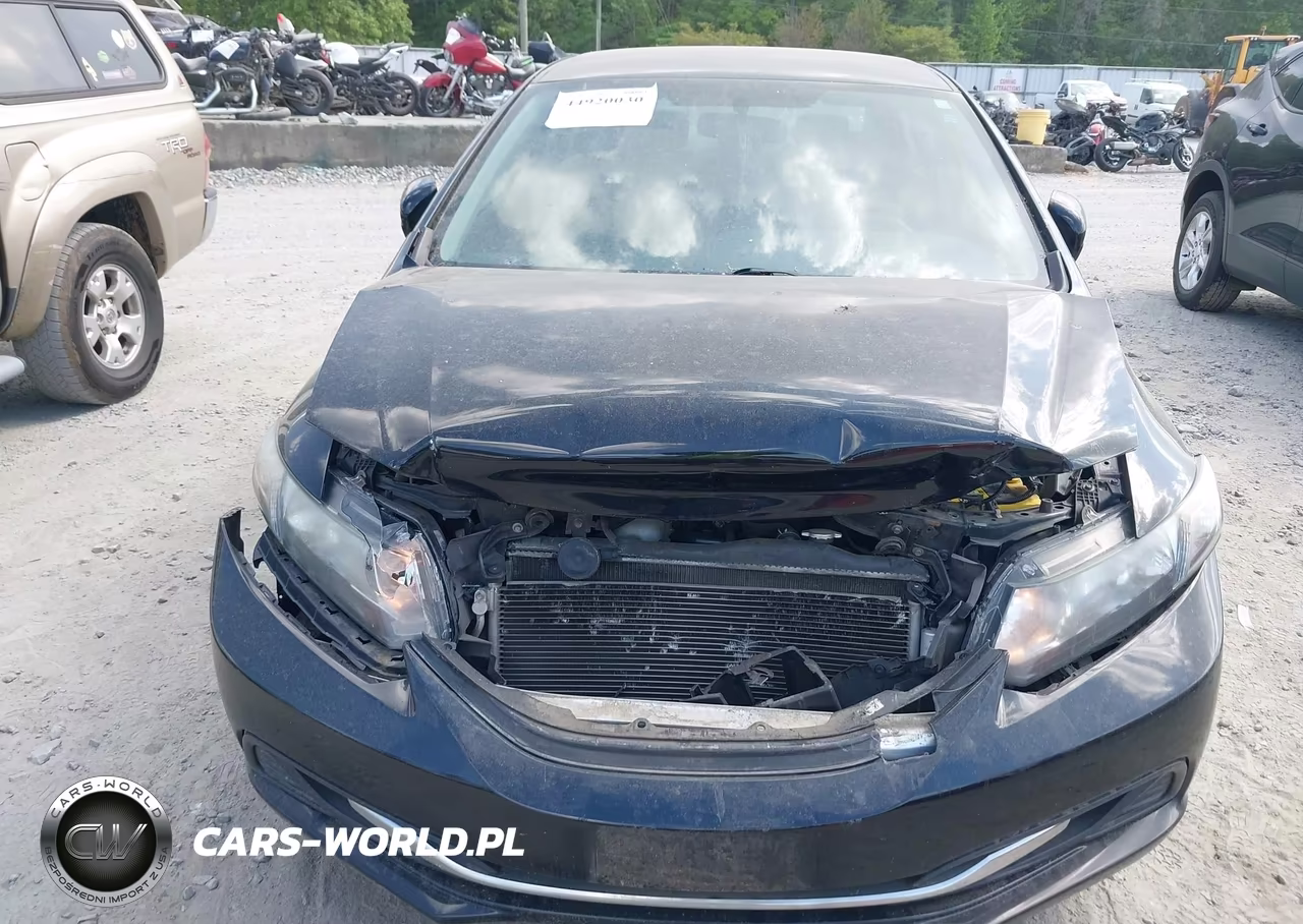 2015 Honda Civic Lx VIN:19XFB2F56FE040232 - 12