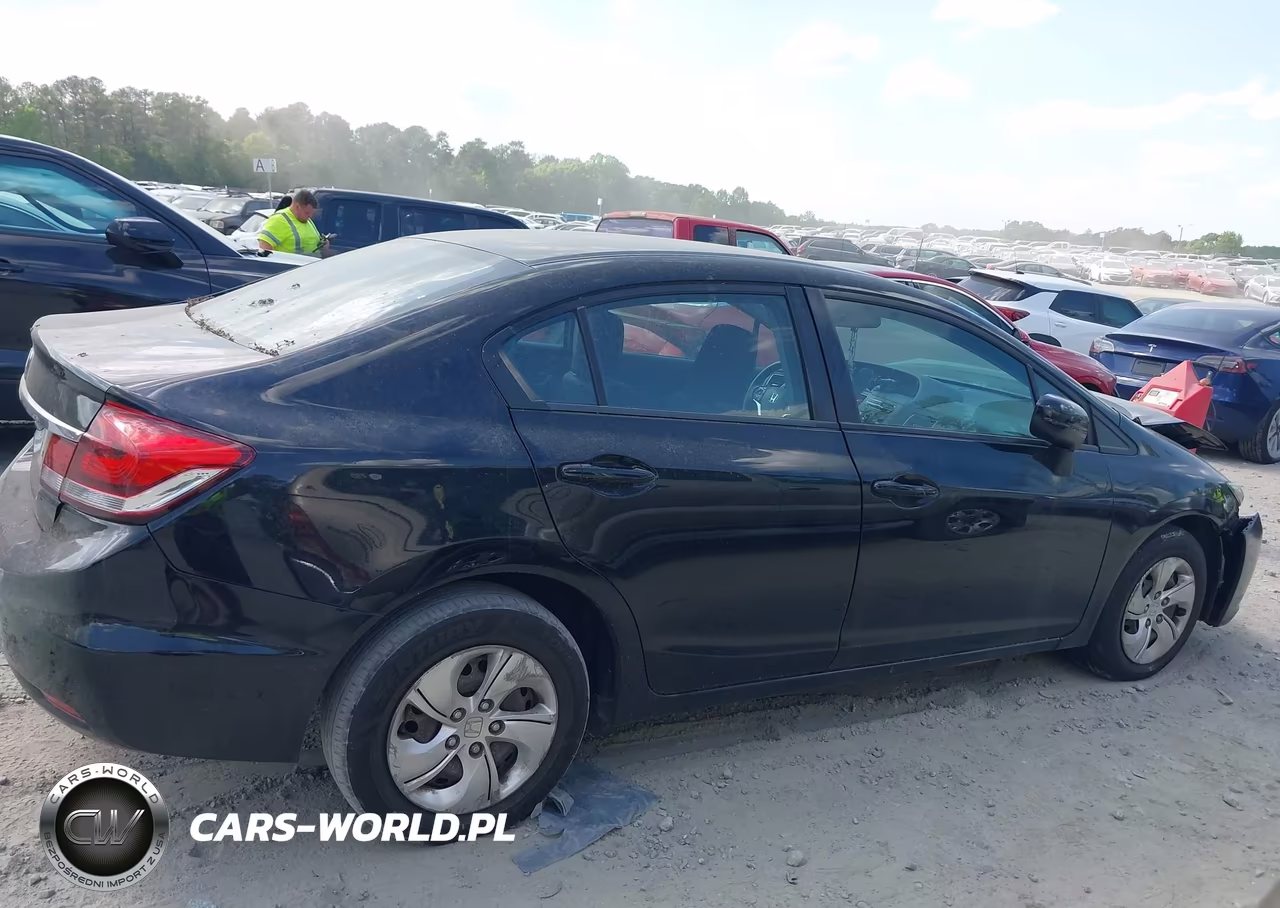 2015 Honda Civic Lx VIN:19XFB2F56FE040232 - 13