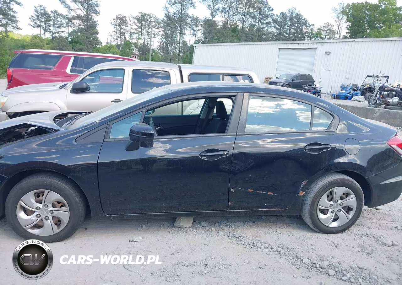 2015 Honda Civic Lx VIN:19XFB2F56FE040232 - 14
