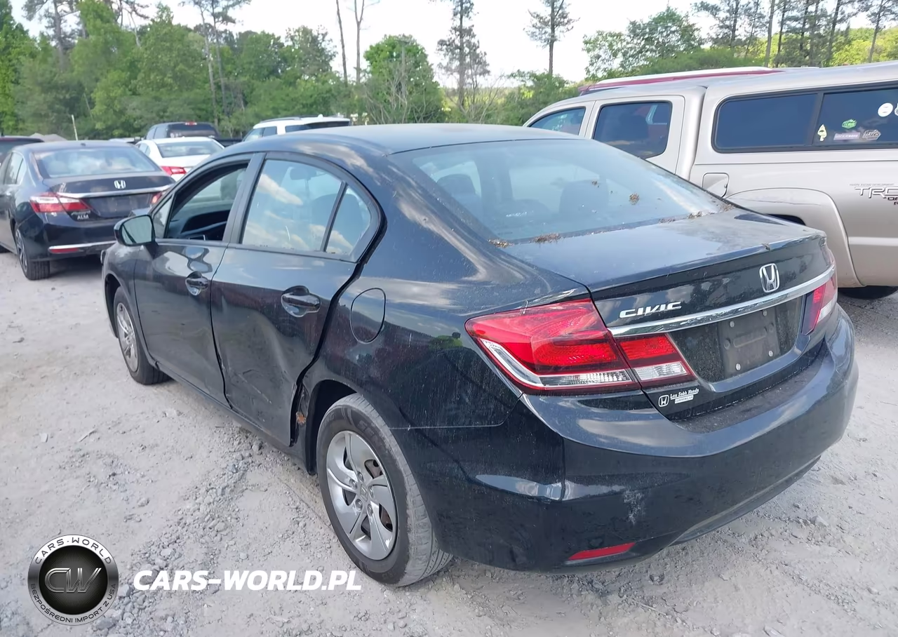2015 Honda Civic Lx VIN:19XFB2F56FE040232 - 3