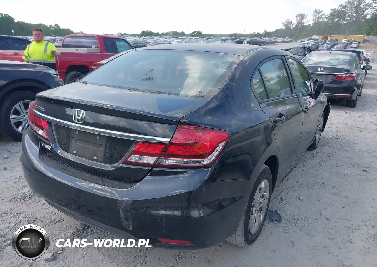 2015 Honda Civic Lx VIN:19XFB2F56FE040232 - 4