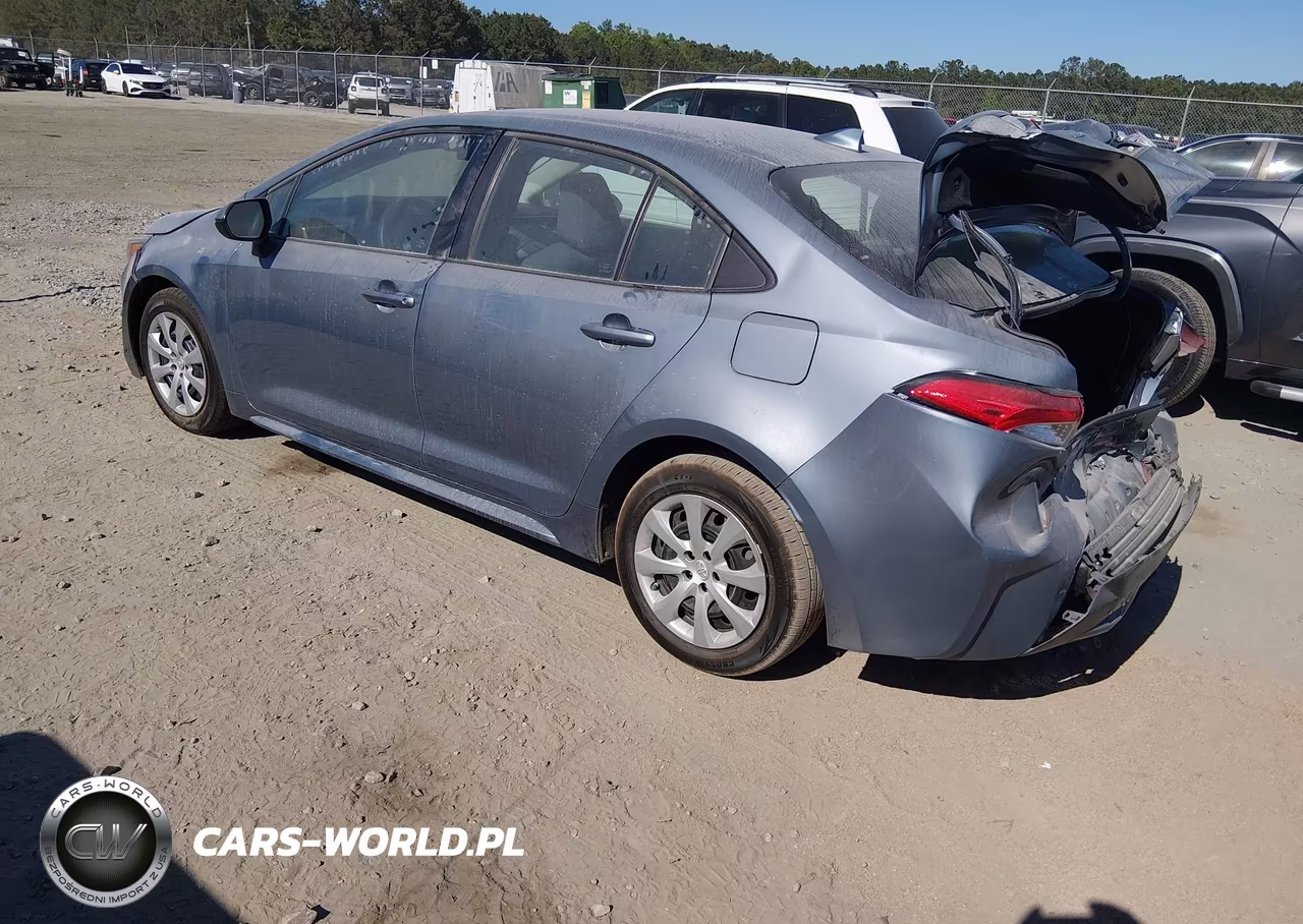 2022 Toyota Corolla Le VIN:5YFEPMAE1NP347272 - 3