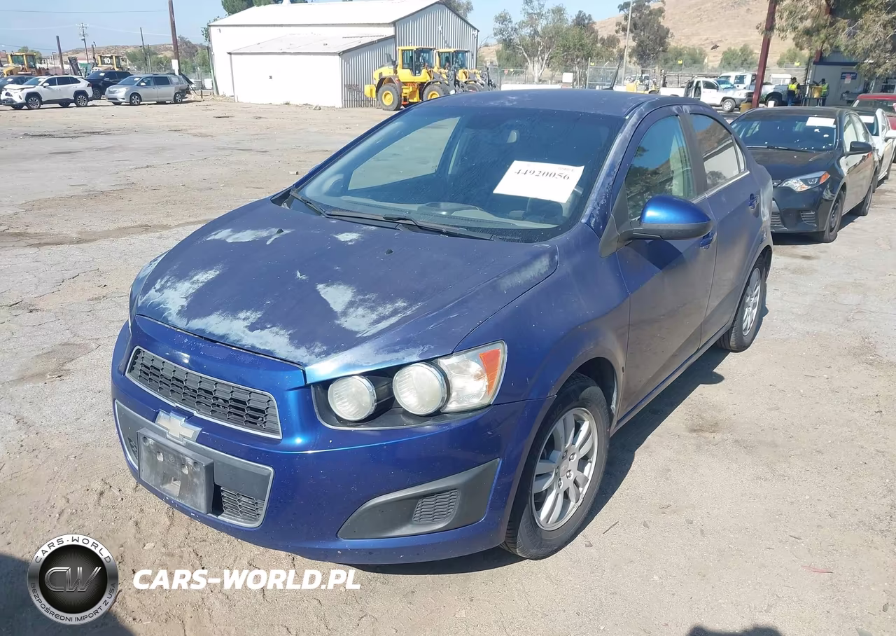 2014 Chevrolet Sonic Lt Auto VIN:1G1JC5SG6E4212378 - 2