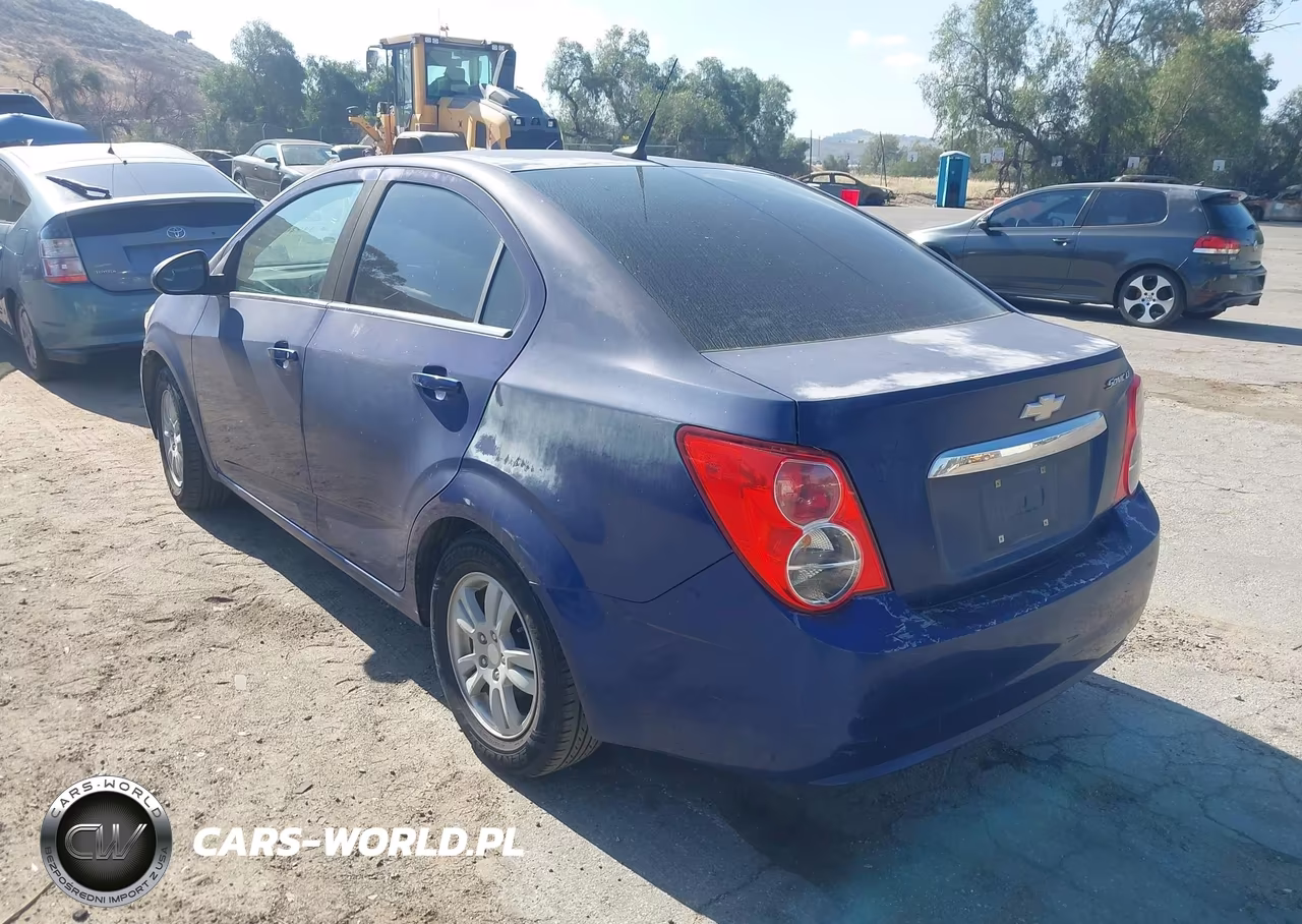 2014 Chevrolet Sonic Lt Auto VIN:1G1JC5SG6E4212378 - 3