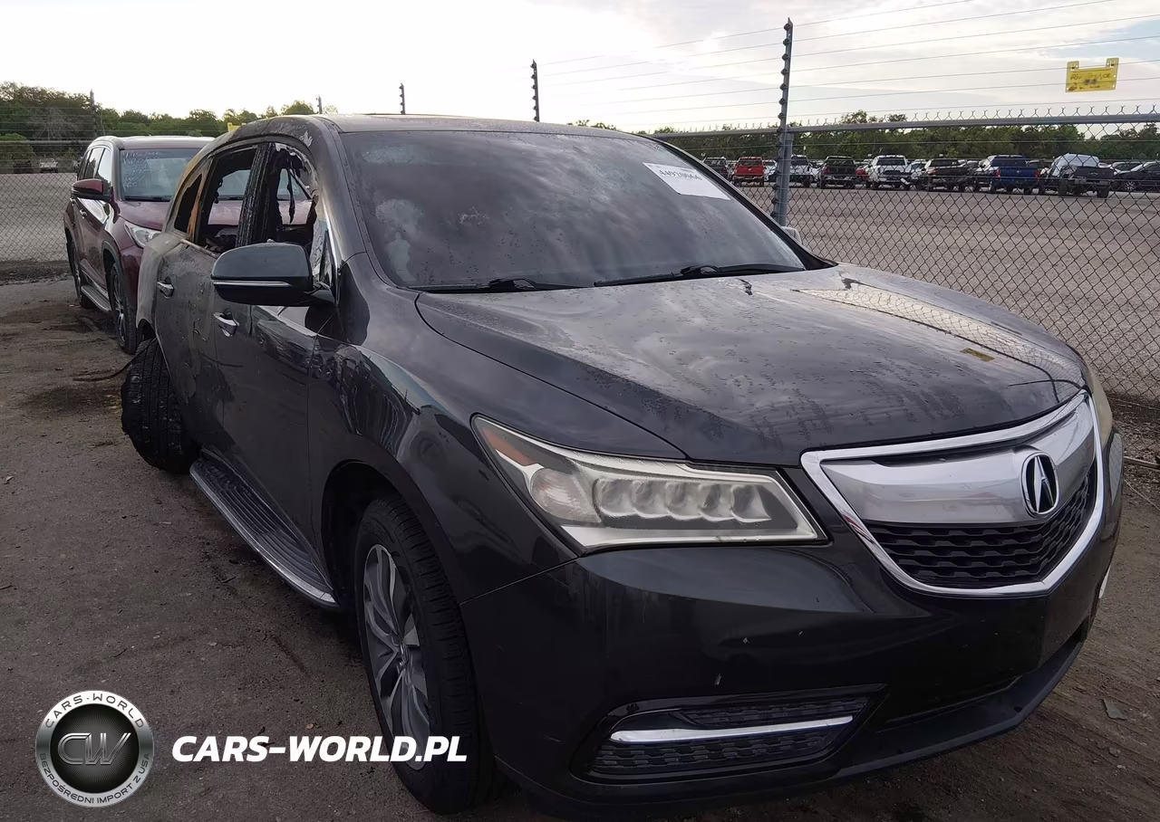 2016 Acura Mdx Technology Acurawatch Plus Packages-Technology Package
