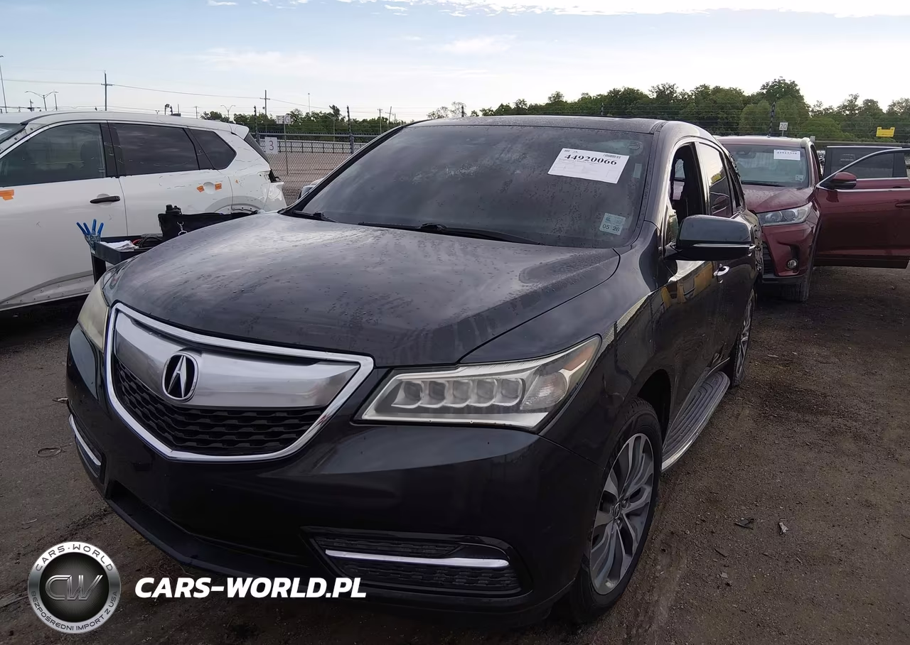 2016 Acura Mdx Technology Acurawatch Plus Packages-Technology Package VIN:5FRYD3H44GB020133 - 2