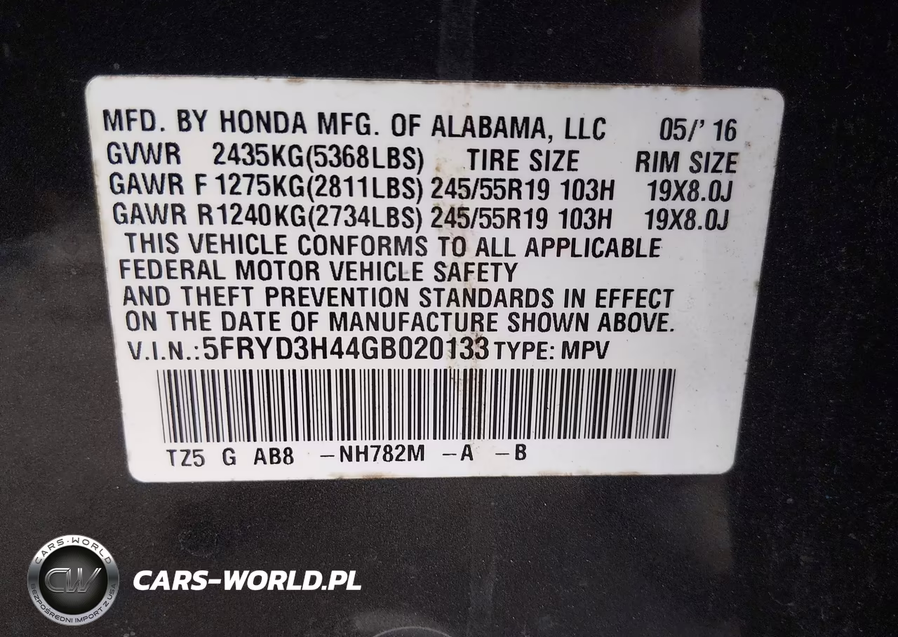 2016 Acura Mdx Technology Acurawatch Plus Packages-Technology Package VIN:5FRYD3H44GB020133 - 9
