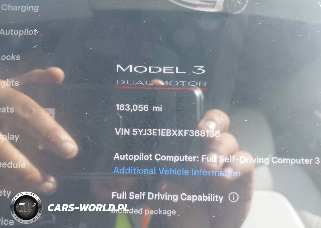 2019 Tesla Model 3 Long Range-Performance VIN:5YJ3E1EBXKF368138 - 7