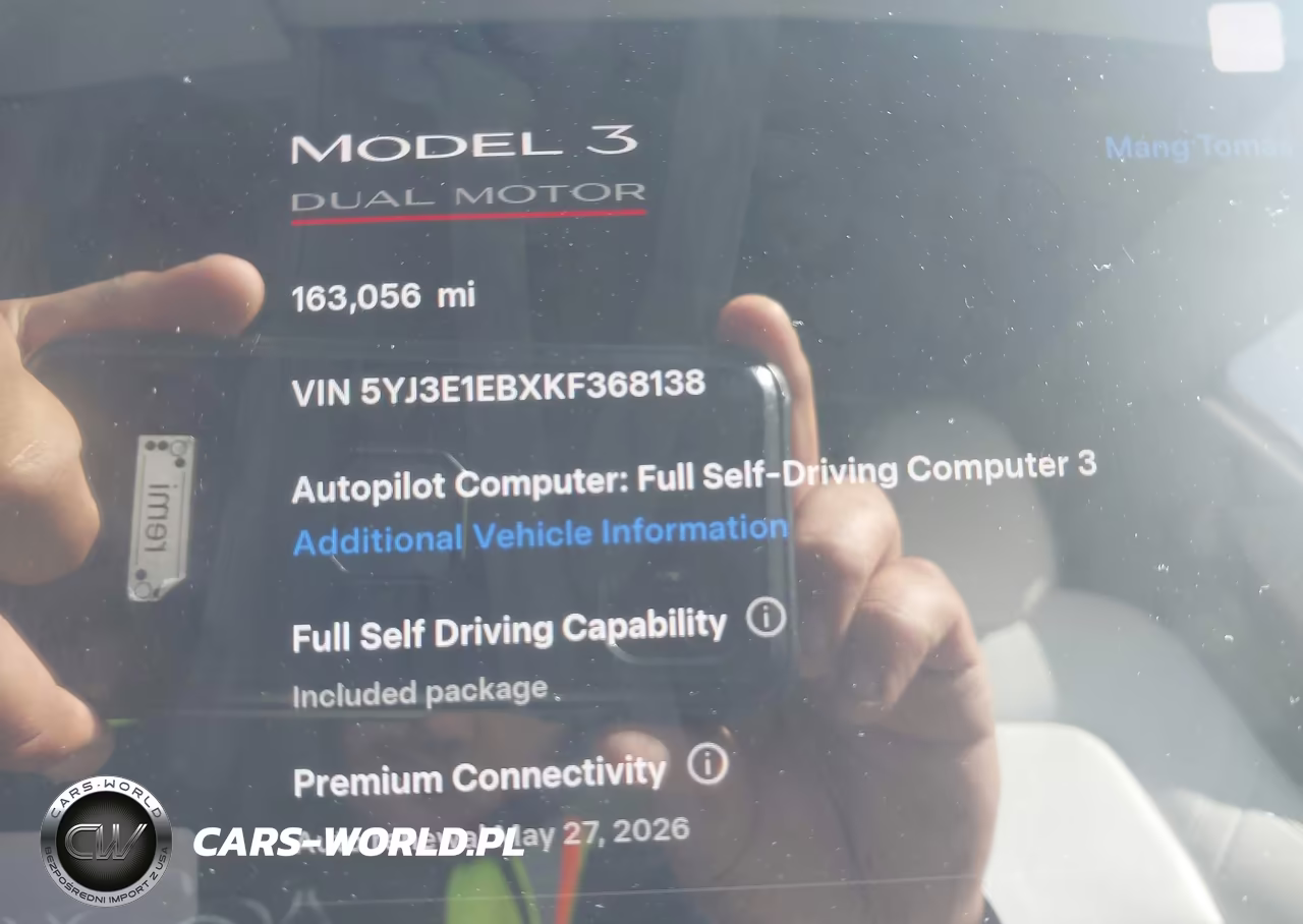 2019 Tesla Model 3 Long Range-Performance VIN:5YJ3E1EBXKF368138 - 9