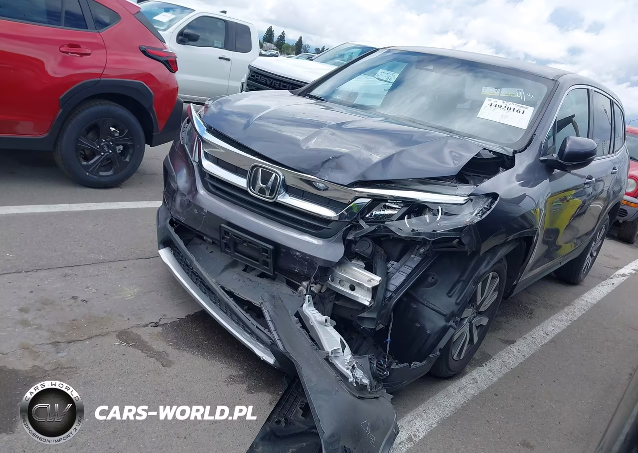 2020 Honda Pilot 2Wd Ex VIN:5FNYF5H3XLB019027 - 2