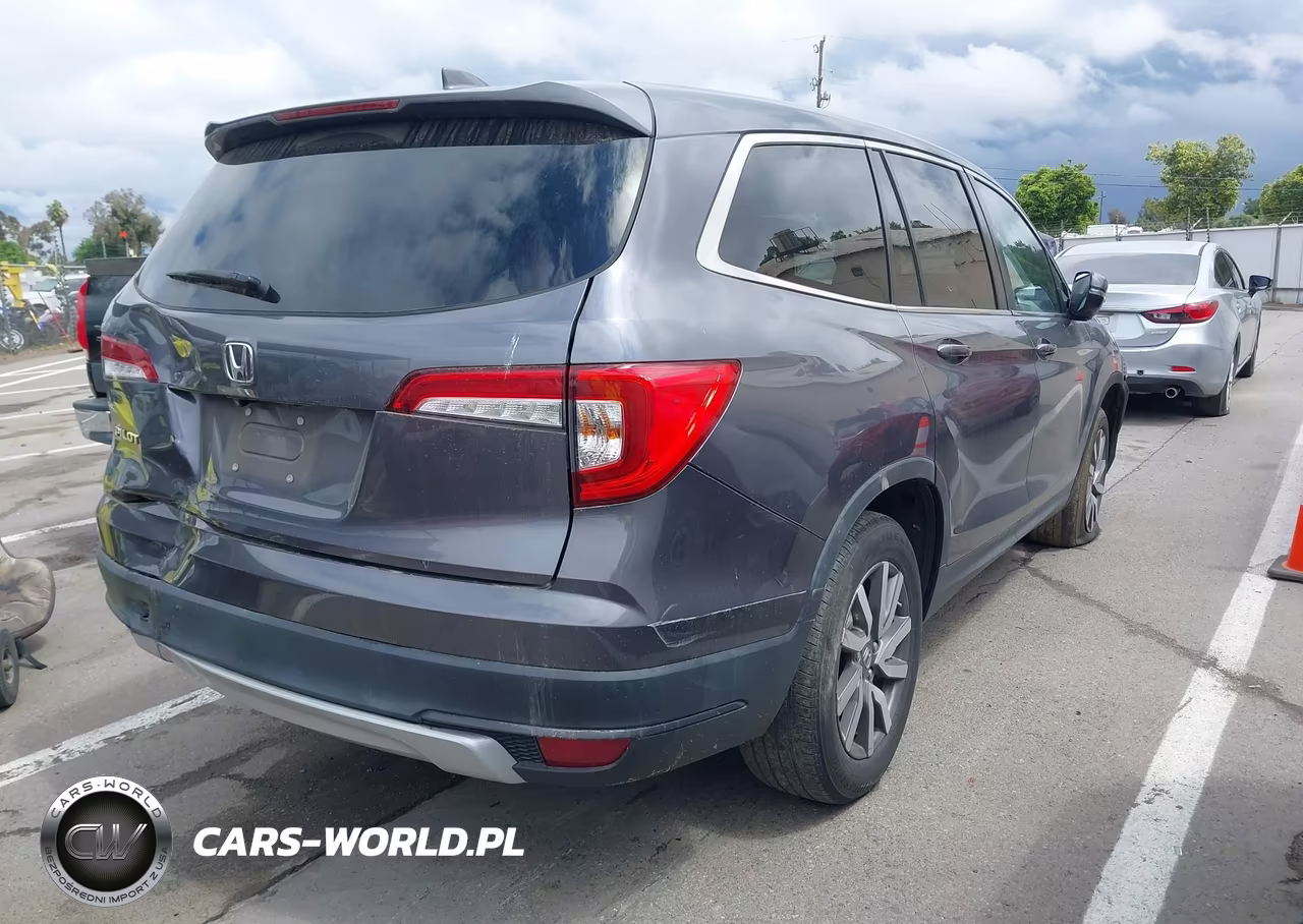 2020 Honda Pilot 2Wd Ex VIN:5FNYF5H3XLB019027 - 4