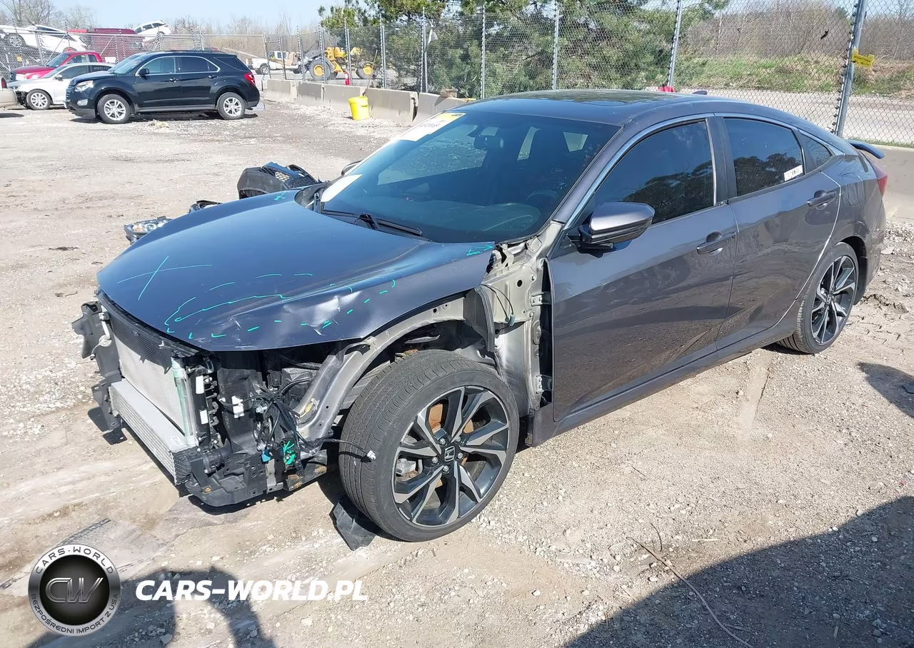 2019 Honda Civic Si VIN:2HGFC1E54KH707033 - 2