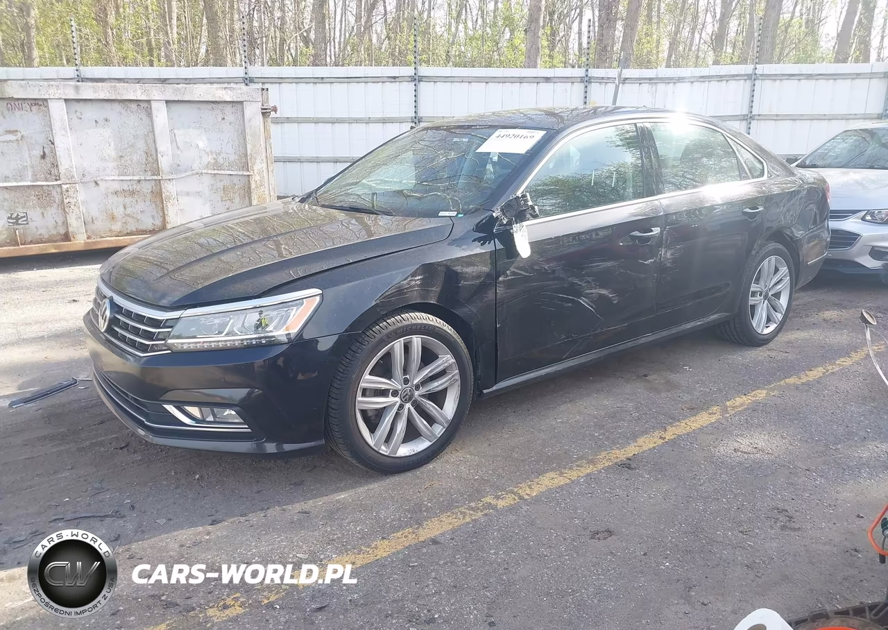 2018 Volkswagen Passat 2.0T Se VIN:1VWBA7A32JC029262 - 2