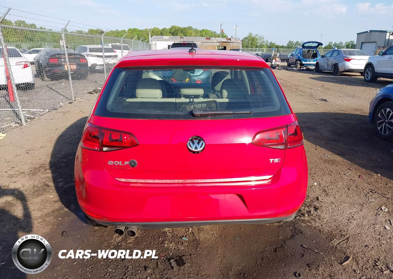 2017 Volkswagen Golf Tsi S 4-Door-Tsi Se 4-Door-Tsi Sel 4-Door-Tsi Wolfsburg Edition 4-Door VIN:3VW217AU2HM030087 - 17