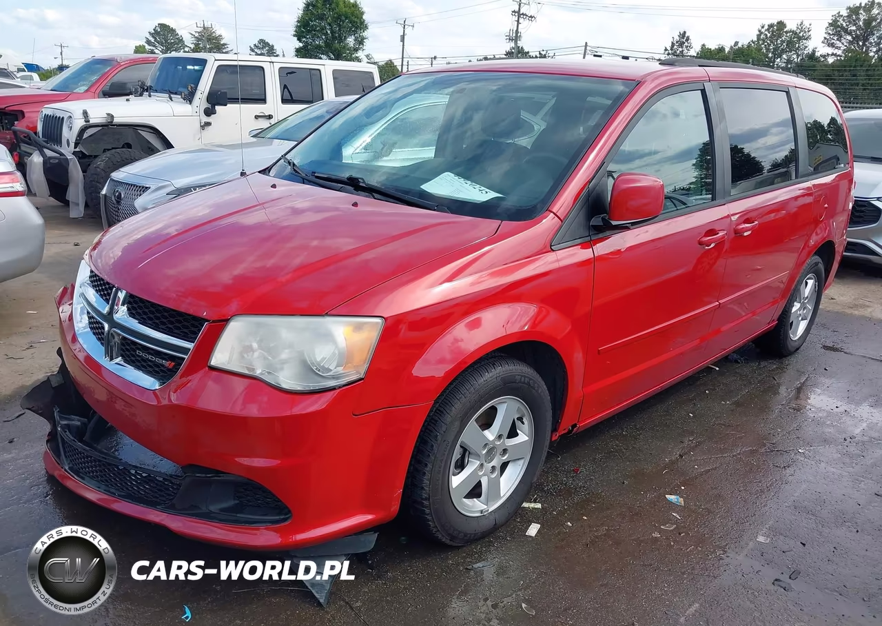 2013 Dodge Grand Caravan Sxt VIN:2C4RDGCG5DR651116 - 2