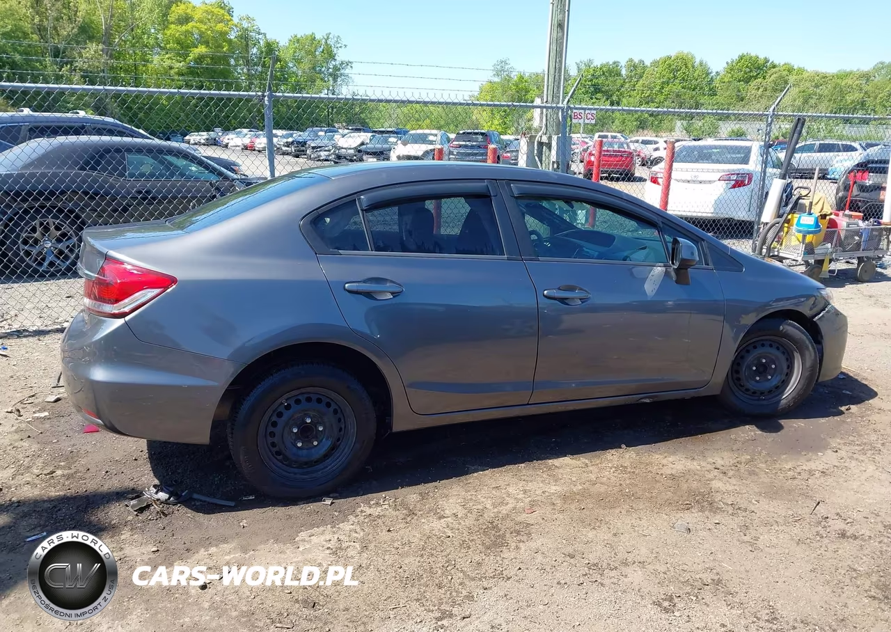 2013 Honda Civic Lx VIN:2HGFB2F57DH539429 - 13