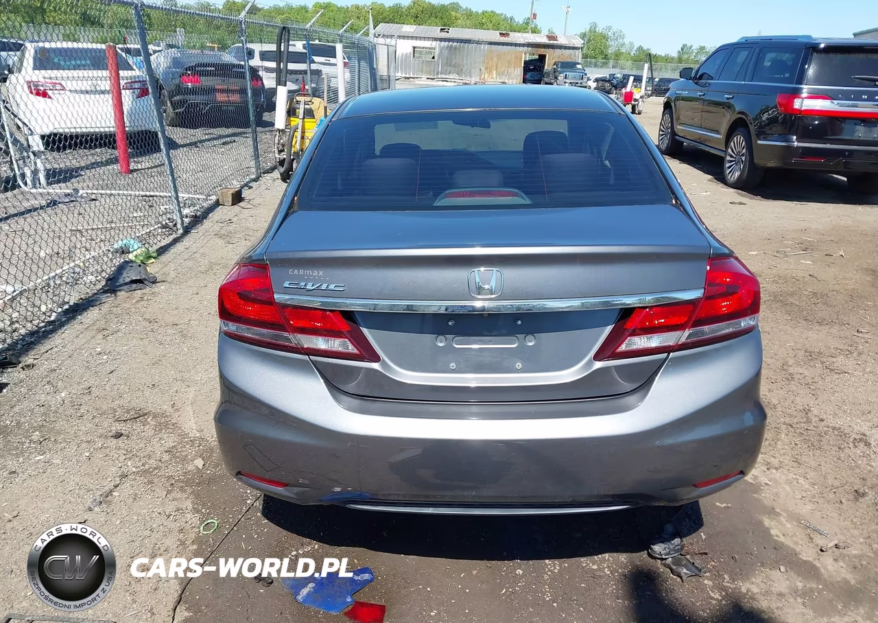 2013 Honda Civic Lx VIN:2HGFB2F57DH539429 - 16