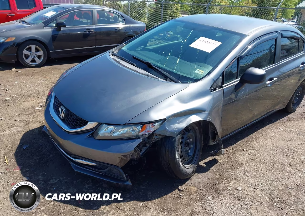 2013 Honda Civic Lx VIN:2HGFB2F57DH539429 - 6
