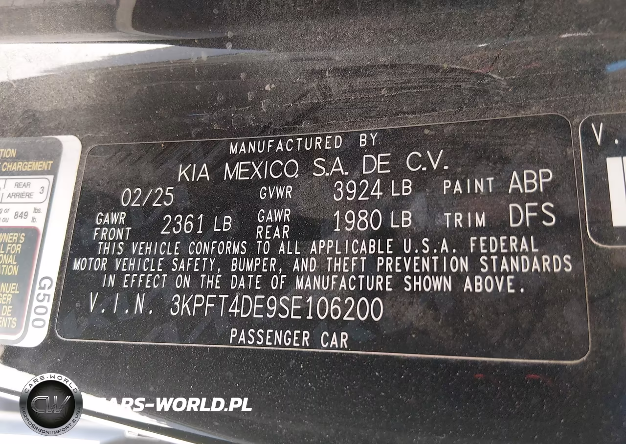 2025 Kia K4 Lxs VIN:3KPFT4DE9SE106200 - 9
