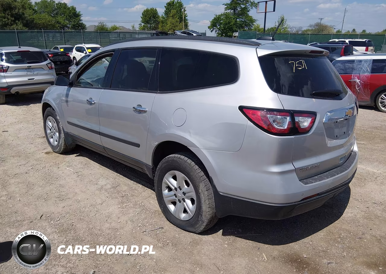 2017 Chevrolet Traverse Ls VIN:1GNKRFED2HJ197571 - 3