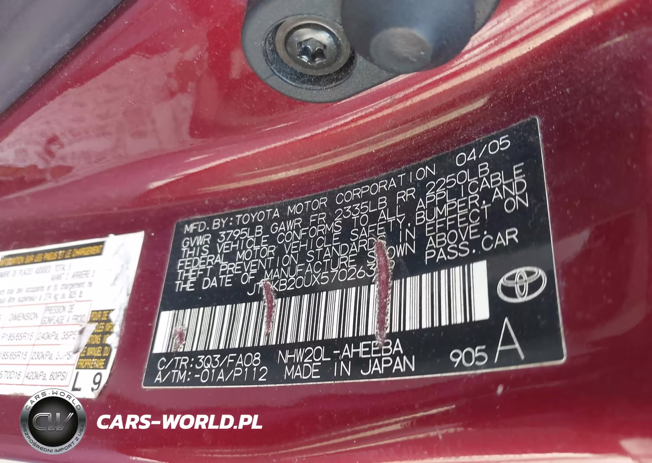 2005 Toyota Prius VIN:JTDKB20UX57026329 - 9