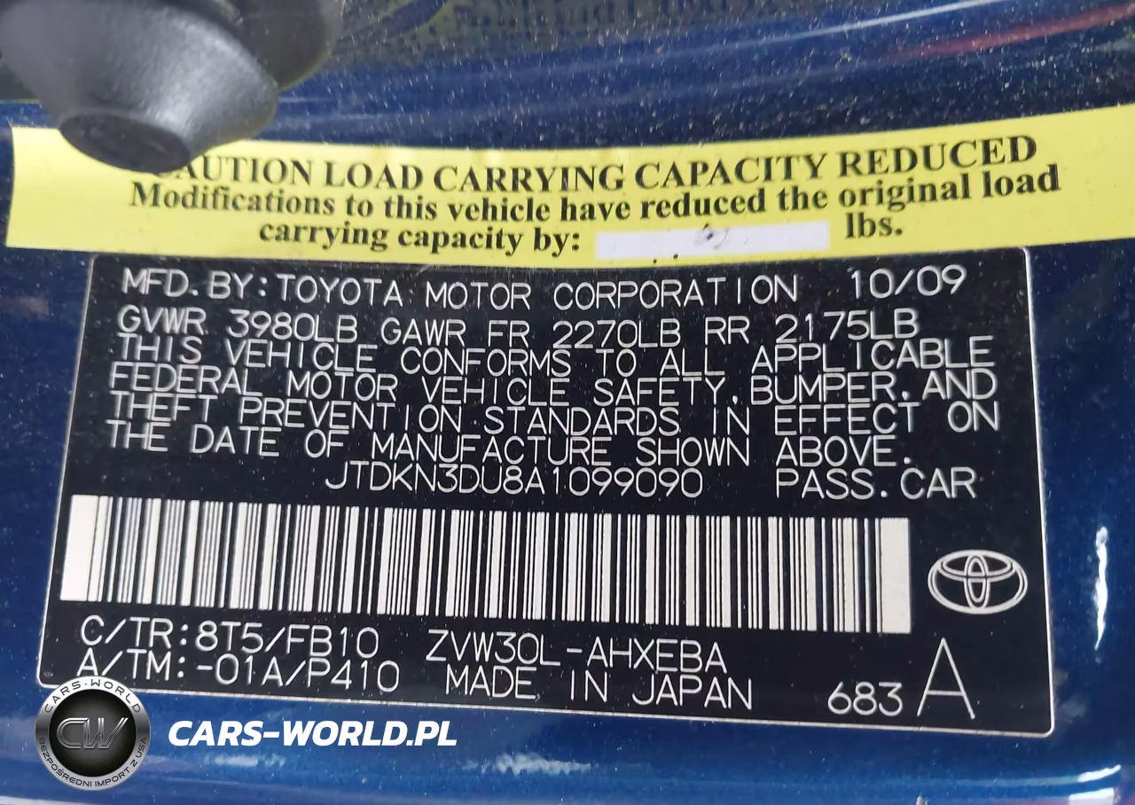 2010 Toyota Prius Ii VIN:JTDKN3DU8A1099090 - 9