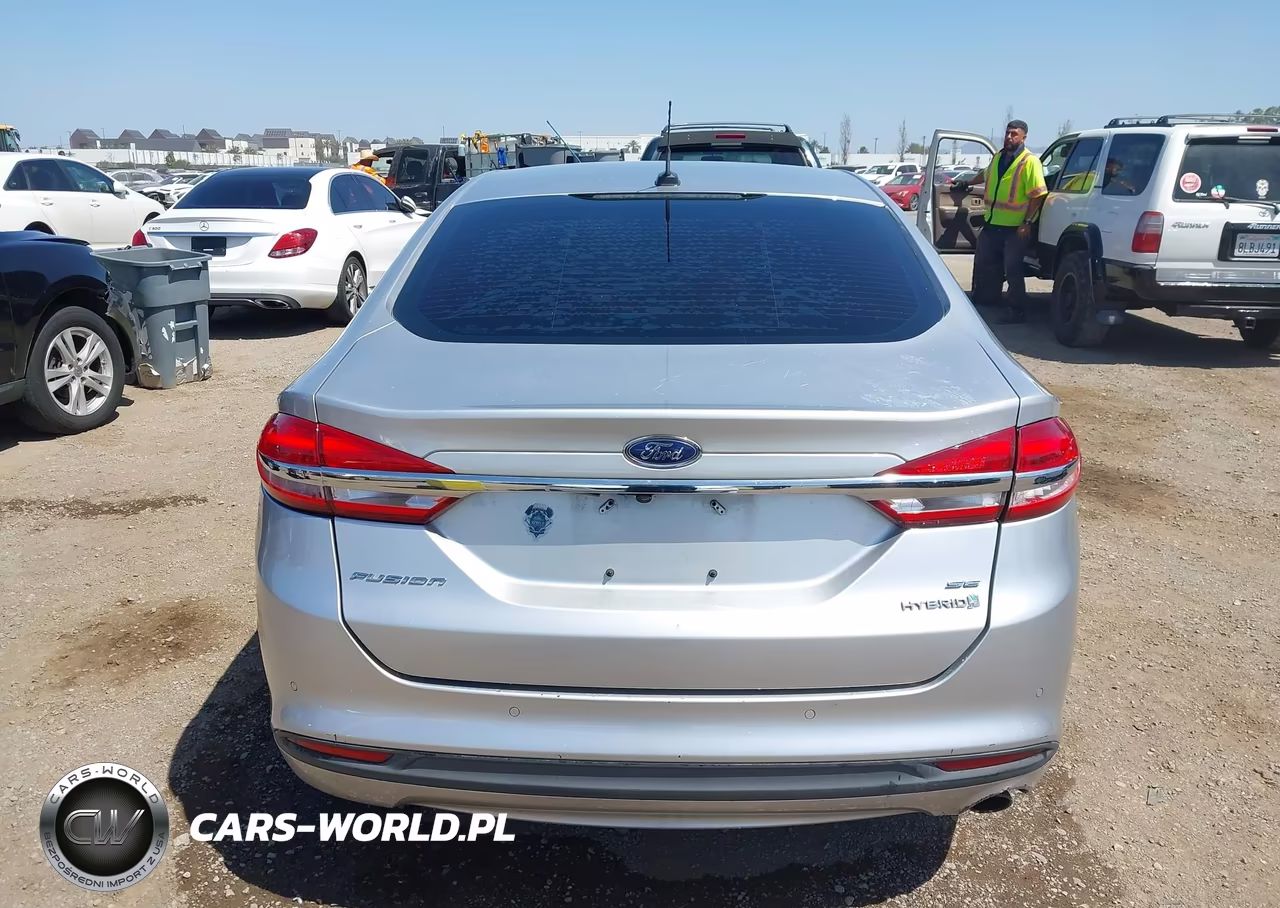 2017 Ford Fusion Hybrid Se VIN:3FA6P0LU3HR313744 - 16