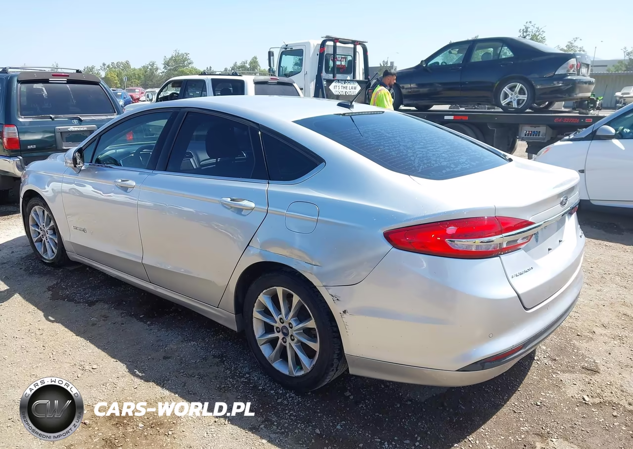 2017 Ford Fusion Hybrid Se VIN:3FA6P0LU3HR313744 - 3