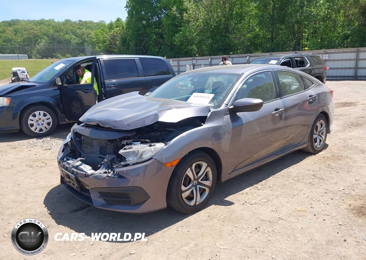 2017 Honda Civic Lx VIN:2HGFC2F55HH532076 - 2