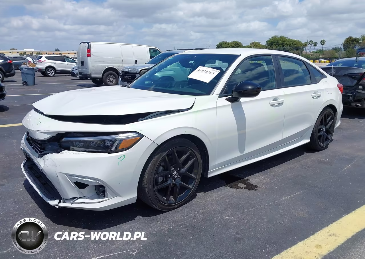 2024 Honda Civic Sport VIN:2HGFE2F51RH593520 - 2