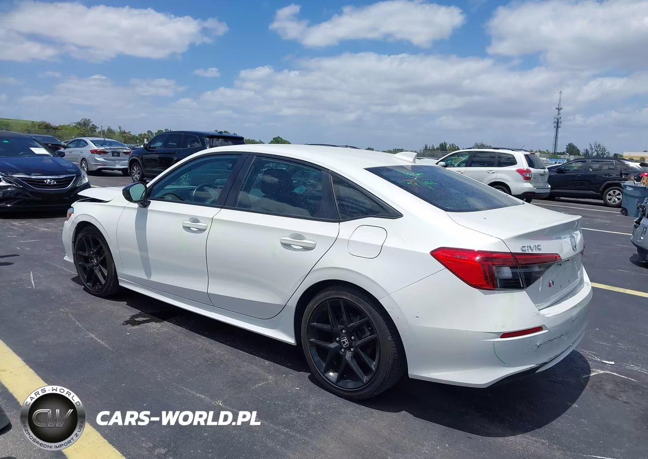 2024 Honda Civic Sport VIN:2HGFE2F51RH593520 - 3