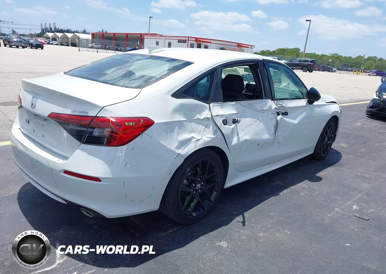 2024 Honda Civic Sport VIN:2HGFE2F51RH593520 - 4
