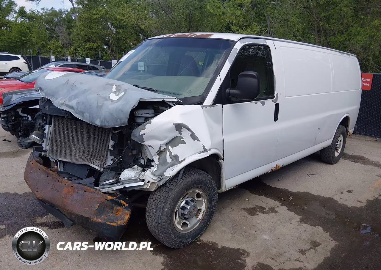 2008 Chevrolet Express Work Van VIN:1GCGG29C281115207 - 2