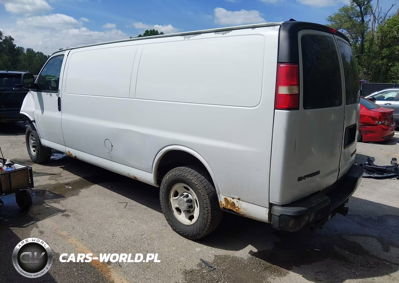 2008 Chevrolet Express Work Van VIN:1GCGG29C281115207 - 3