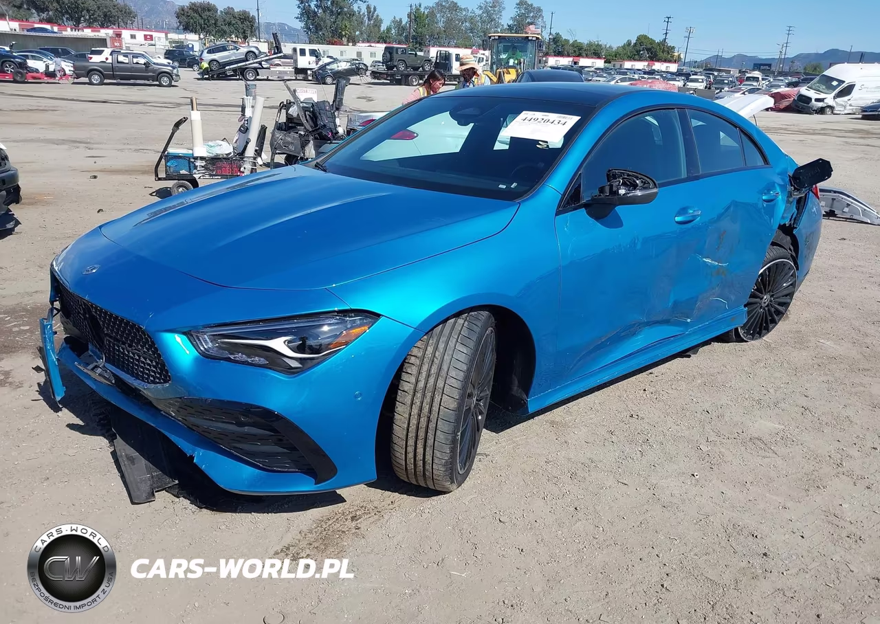 2025 Mercedes-Benz Cla 250 Coupe VIN:W1K5J4GB1SN532936 - 2