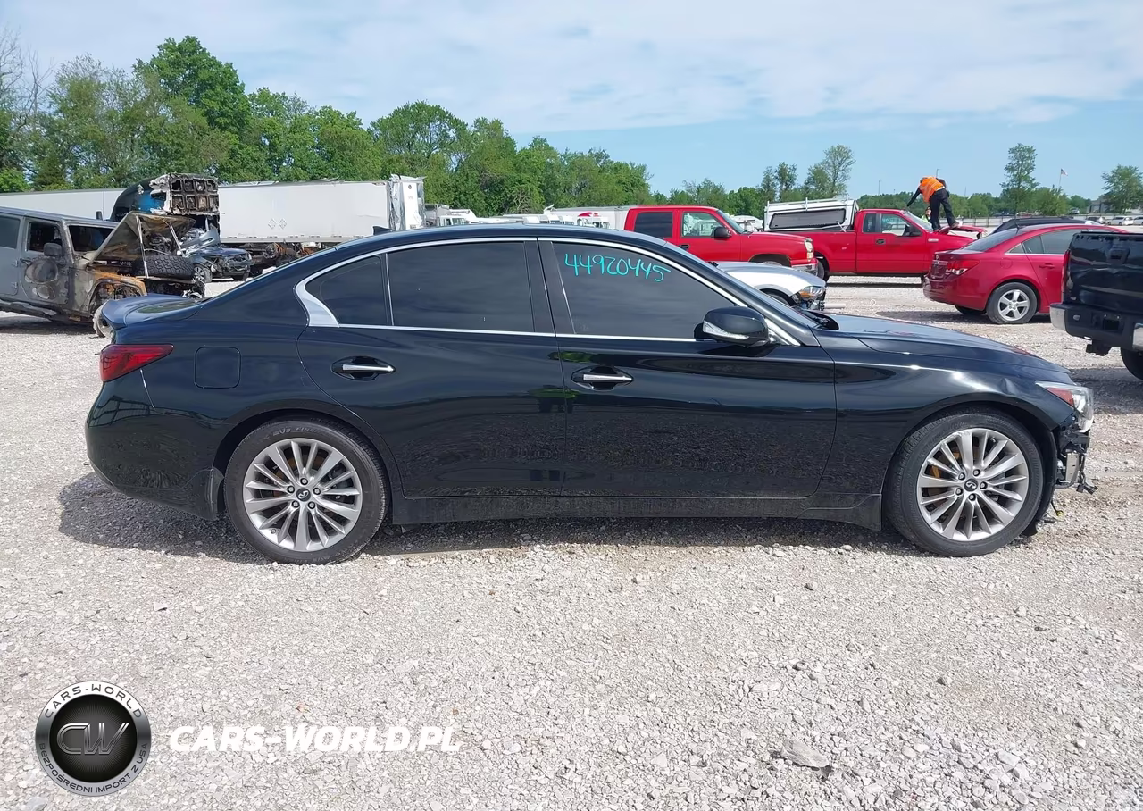 2019 Infiniti Q50 3.0T Luxe VIN:JN1EV7AR0KM556434 - 14
