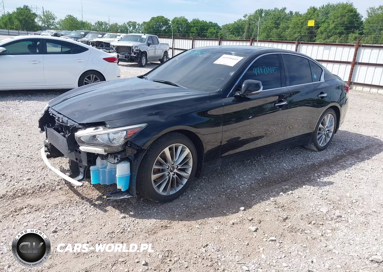 2019 Infiniti Q50 3.0T Luxe VIN:JN1EV7AR0KM556434 - 2