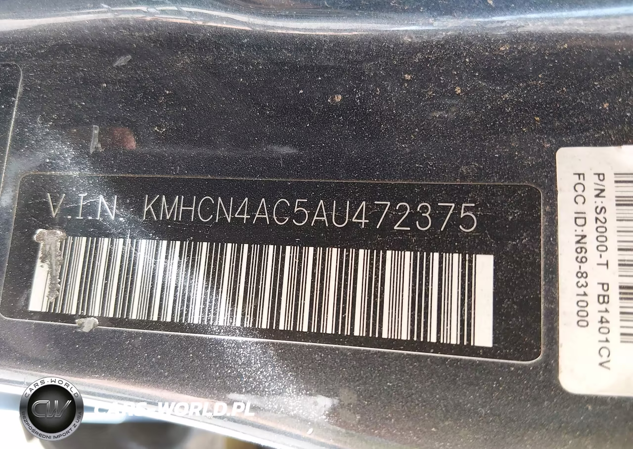 2010 Hyundai Accent Gls VIN:KMHCN4AC5AU472375 - 9