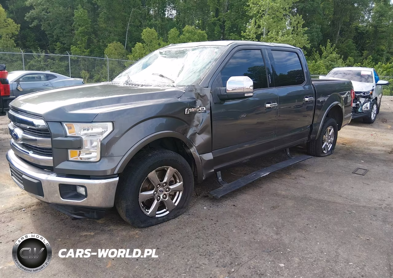 2016 Ford F-150 Lariat VIN:1FTEW1CF6GFA75853 - 2