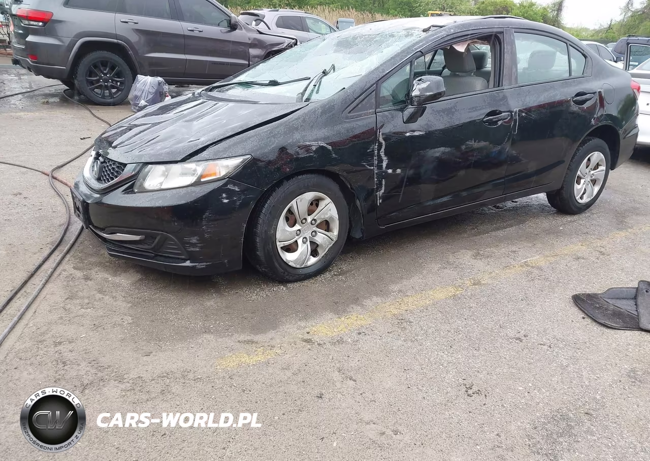 2015 Honda Civic Lx VIN:19XFB2F5XFE707660 - 2